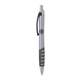a silver body & black clip & charcoal grip apex mix or match ballpoint pen