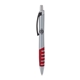 a silver body & black clip & red grip apex mix or match ballpoint pen