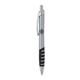 a silver body & chrome clip & black grip apex mix or match ballpoint pen