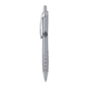 a silver body & chrome clip & silver grip apex mix or match ballpoint pen