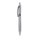 a silver body & charcoal clip & silver grip apex mix or match ballpoint pen