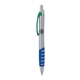 a silver body & green clip & blue grip apex mix or match ballpoint pen