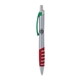 a silver body & green clip & red grip apex mix or match ballpoint pen