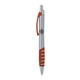 a silver body & orange clip & orange grip apex mix or match ballpoint pen