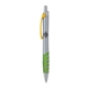 a silver body & yellow clip & lime grip apex mix or match ballpoint pen