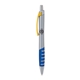 a silver body & yellow clip & blue grip apex mix or match ballpoint pen