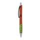 a orange body & black clip & lime grip apex mix or match ballpoint pen