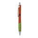 a orange body & chrome clip & lime grip apex mix or match ballpoint pen