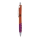 a orange body & chrome clip & purple grip apex mix or match ballpoint pen