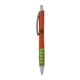 a orange body & charcoal clip & lime grip apex mix or match ballpoint pen