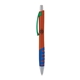 a orange body & green clip & blue grip apex mix or match ballpoint pen