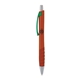 a orange body & green clip & orange grip apex mix or match ballpoint pen