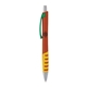 a orange body & green clip & yellow grip apex mix or match ballpoint pen