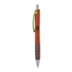 a orange body & lime clip & charcoal grip apex mix or match ballpoint pen