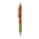 a orange body & lime clip & lime grip apex mix or match ballpoint pen