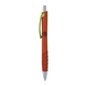 a orange body & lime clip & orange grip apex mix or match ballpoint pen