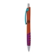 a orange body & light blue clip & purple grip apex mix or match ballpoint pen