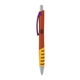 a orange body & purple clip & yellow grip apex mix or match ballpoint pen