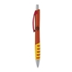 a orange body & red clip & yellow grip apex mix or match ballpoint pen