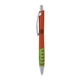 a orange body & silver clip & lime grip apex mix or match ballpoint pen