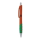 a orange body & orange clip & green grip apex mix or match ballpoint pen