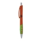 a orange body & orange clip & lime grip apex mix or match ballpoint pen