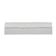 aerial view a solid white quick - care 7 day weekly med minder, image 1 of 6