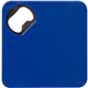 a blue bottle opener coaster