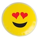 aerial view a yellow ilu emoji chill patch, image 1 of 2