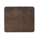 aerial view a distressed brown hackler leather mouse pad, image 1 of 2