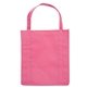 aerial view a pink enviro - shopper non - woven tote bag - 13 x 15, image 1 of 2