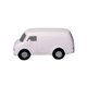 aerial view a white van shaped stress reliever, image 1 of 3