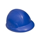 aerial view a blue construction hard hat stress reliever (yellow, blue, or white), image 1 of 2