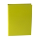 aerial view a lime green 3 size sticky notes book, image 1 of 3
