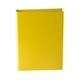 aerial view a yellow 3 size sticky notes book, image 1 of 3