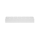aerial view a white box w/translucent clear compartments 7- day pill box, image 1 of 5