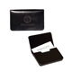 aerial view a black soho(tm) magnetic business card case holder, image 1 of 4