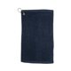aerial view a navy fingertip towel dark colors, image 1 of 2