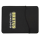 aerial view a black reversible laptop sleeve, image 1 of 2