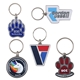 1.75 x 1.75 diestruck soft enamel keychain