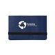 aerial view a navy business card sticky pack, image 1 of 3