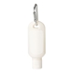 aerial view a white 1 oz spf 30 sunscreen with carabiner, image 1 of 5
