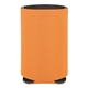 aerial view a bright orange koozie(r) britepix(r) can cooler, image 1 of 4