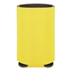aerial view a yellow koozie(r) britepix(r) can cooler, image 1 of 4