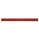 aerial view a red flat enamel carpenter premium quality wood pencil, image 1 of 2