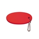 aerial view a red promotional custom float rite key chain, image 1 of 2