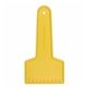 aerial view a yellow pocket ice scraper, image 1 of 2