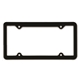 aerial view a black thin panel license plate frames, image 1 of 2
