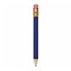 a dk. blue hex golf pencils with erasers