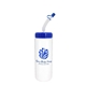 a granite 32 oz sports bottle with flexible straw